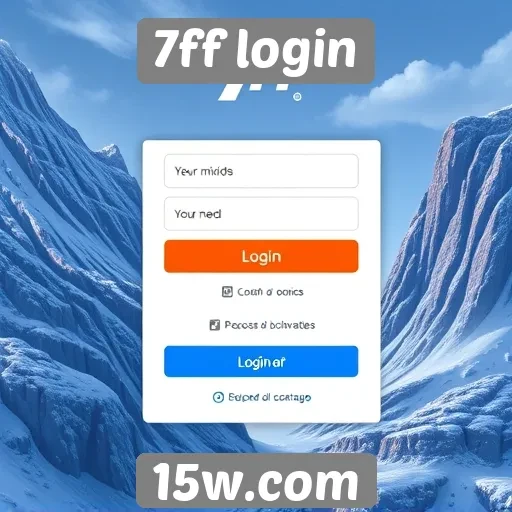 Exploração das funcionalidades do site 7ff login